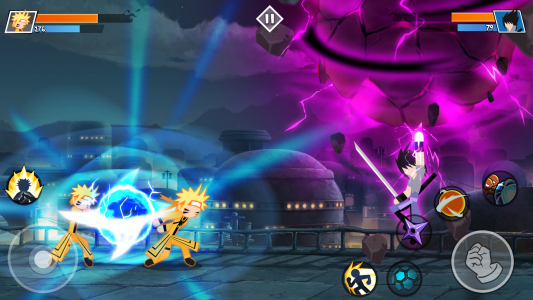 اسکرین شات بازی Stickman Ninja Fight 1