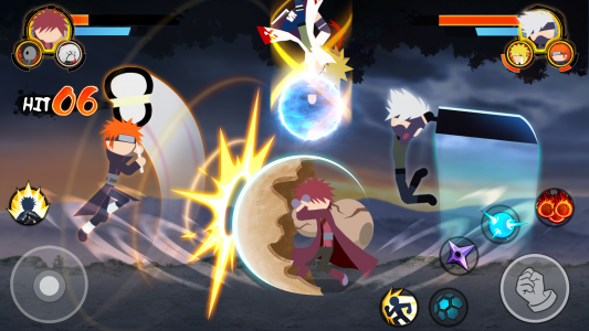 اسکرین شات 4 بازی Stick Ninja - 3v3 Battle