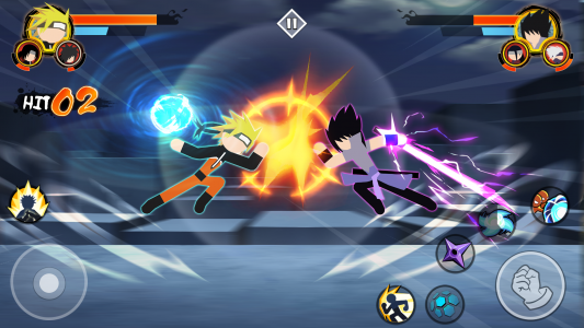 اسکرین شات بازی Stick Ninja - 3v3 Battle 1