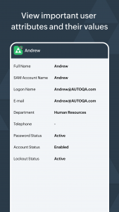 اسکرین شات 3 برنامه Active Directory Manager Lite
