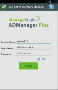 اسکرین شات برنامه Free Active Directory Manager 1