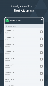 اسکرین شات 2 برنامه Active Directory Manager Lite