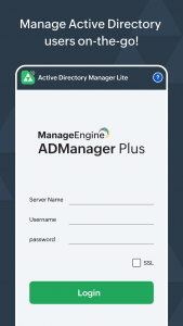 اسکرین شات 1 برنامه Active Directory Manager Lite