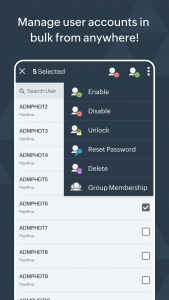 اسکرین شات 4 برنامه Active Directory Manager Lite
