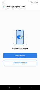 اسکرین شات 1 برنامه ManageEngine MDM