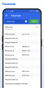 اسکرین شات برنامه Ping Tool - DNS, Port Scanner 4