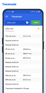 اسکرین شات 4 برنامه Ping Tool - DNS, Port Scanner