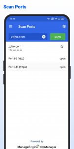 اسکرین شات 5 برنامه Ping Tool - DNS, Port Scanner