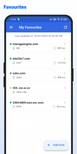 اسکرین شات 2 برنامه Ping Tool - DNS, Port Scanner