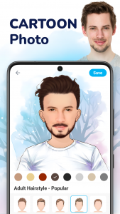 اسکرین شات برنامه MomentCam Cartoons & Stickers 2