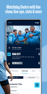 اسکرین شات برنامه Manchester City Official App 5