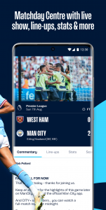اسکرین شات برنامه Manchester City Official App 5