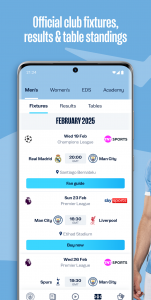 اسکرین شات 6 برنامه Manchester City Official App