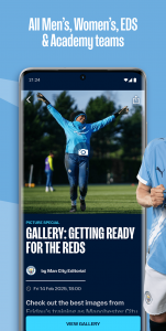 اسکرین شات 4 برنامه Manchester City Official App