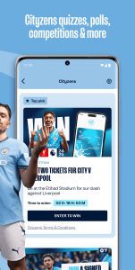 اسکرین شات برنامه Manchester City Official App 7