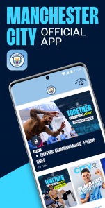 اسکرین شات برنامه Manchester City Official App 1