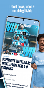 اسکرین شات برنامه Manchester City Official App 2