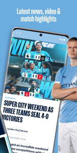 اسکرین شات 2 برنامه Manchester City Official App