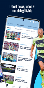 اسکرین شات برنامه Manchester City Official App 2