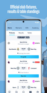 اسکرین شات برنامه Manchester City Official App 6