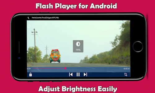 اسکرین شات برنامه Flash Player for android 3