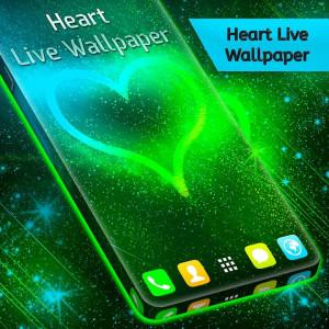 اسکرین شات برنامه Heart Live Wallpaper 3
