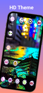 اسکرین شات 3 برنامه Blue light theme Wallpapers