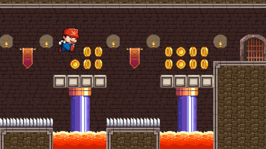 اسکرین شات 5 بازی Super Mano Run Adventure