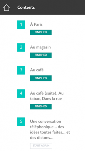 اسکرین شات برنامه Learn French with Assimil 3