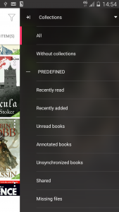 اسکرین شات برنامه Bookari Ebook Reader Premium 3