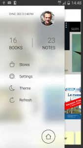 اسکرین شات برنامه Bookari Ebook Reader Premium 1
