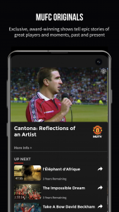 اسکرین شات برنامه MUTV – Manchester United TV 4