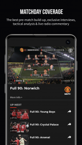 اسکرین شات برنامه MUTV – Manchester United TV 7
