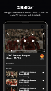 اسکرین شات برنامه MUTV – Manchester United TV 6