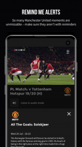 اسکرین شات برنامه MUTV – Manchester United TV 5