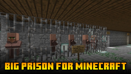 اسکرین شات برنامه Prison escape for minecraft 1