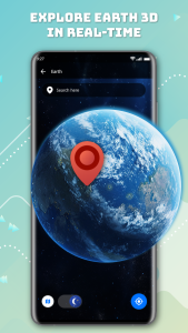 اسکرین شات 1 برنامه Earth Map, Live Satellite View