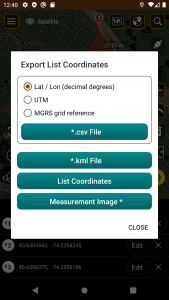 اسکرین شات 7 برنامه Measure map