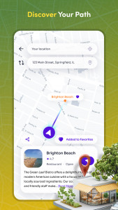 اسکرین شات 6 برنامه Map Point: Pin & Drop Interest