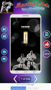 اسکرین شات برنامه Karate WKF 7