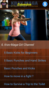 اسکرین شات برنامه KRAV MAGA Effective Self Defense 8