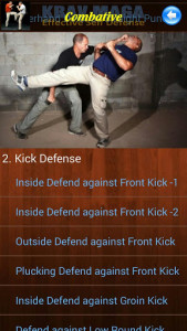 اسکرین شات برنامه KRAV MAGA Effective Self Defense 2