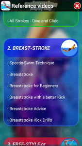 اسکرین شات برنامه Swimming Step by Step 2
