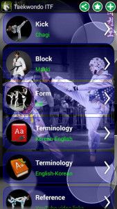 اسکرین شات برنامه Taekwondo ITF 2