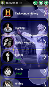 اسکرین شات برنامه Taekwondo ITF 1