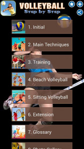 اسکرین شات برنامه Volleyball SbS 1