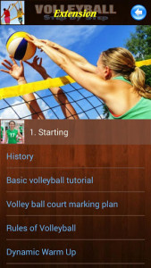 اسکرین شات برنامه Volleyball SbS 6