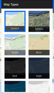 اسکرین شات برنامه GPS Coordinates Locator Map 4