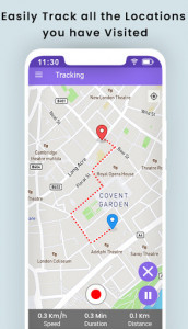 اسکرین شات برنامه GPS Tracking Route Planner & Maps Locator 6