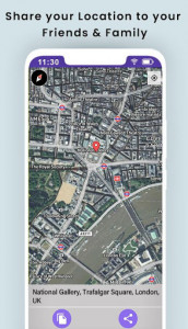 اسکرین شات برنامه GPS Tracking Route Planner & Maps Locator 2